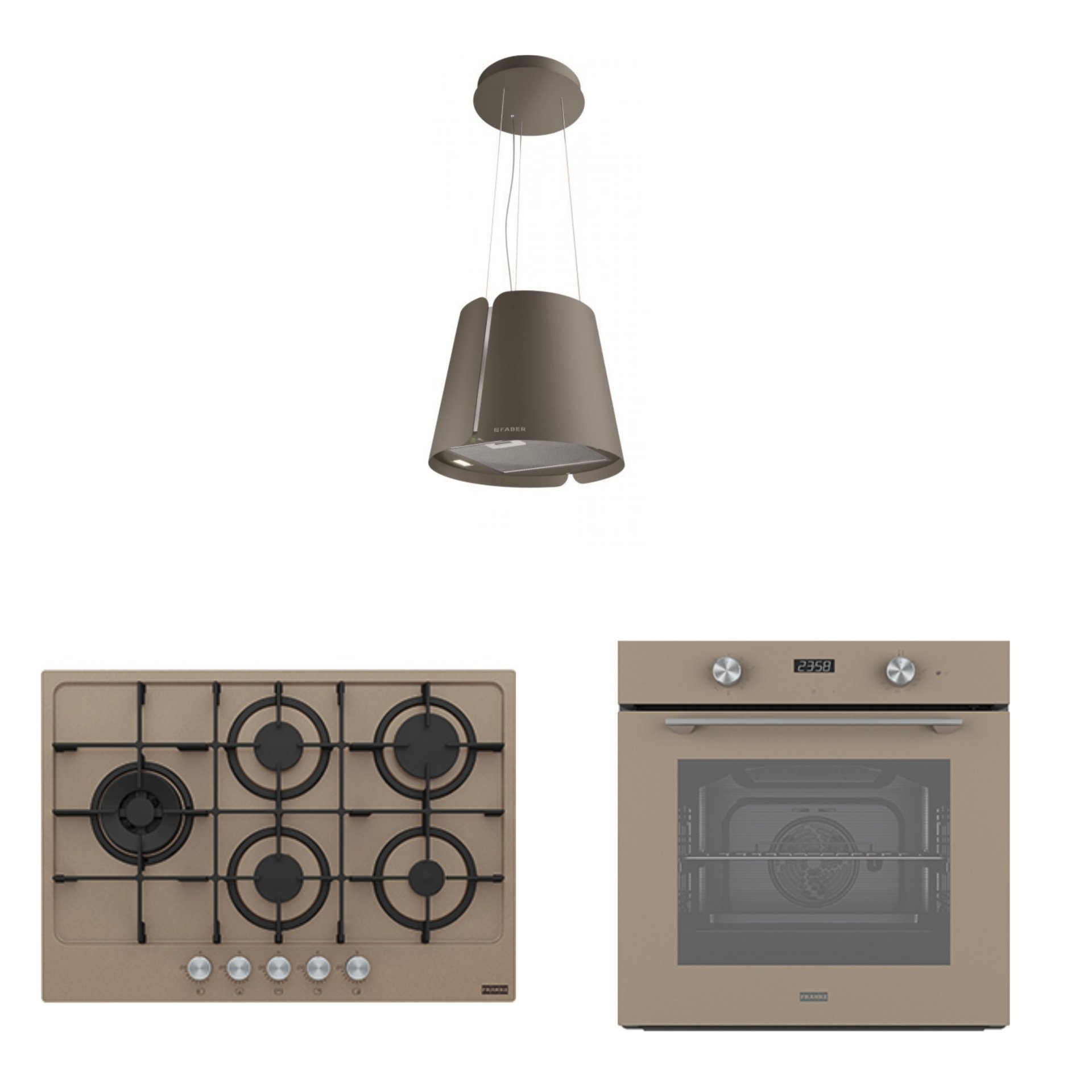 FRANKE FABER BEAT TITANIUM MATT F45 ADA DAVLUMBAZ FHMA 755 4G DCL OY C OCAK FMA 86 H OY FIRIN ANKASTRE SET