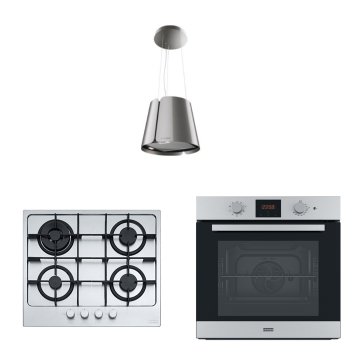 FRANKE FABER BEAT İNOX F45 ADA DAVLUMBAZ FHMA 604 3G DC XS OCAK FSL 86 H XS FIRIN İNOX ANKASTRE SET