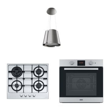 FRANKE FABER BEAT İNOX F45 ADA DAVLUMBAZ FHMA 604 3G DC XS OCAK FSL 86 H XS FIRIN İNOX ANKASTRE SET