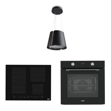 FRANKE FABER BEAT BK MATT F45 ADA DAVLUMBAZ FMA 654 I F BK İNDÜKSİYONLU OCAK FMA 86 H BK FIRIN ANKASTRE SET