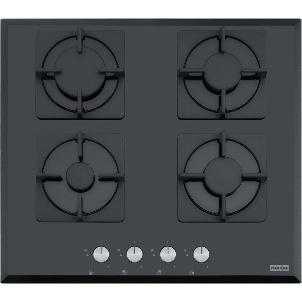FRANKE SMART LİNEAR SQUARE FHNS 604 4G BK C CRİSTALLO NERO CAM OCAK