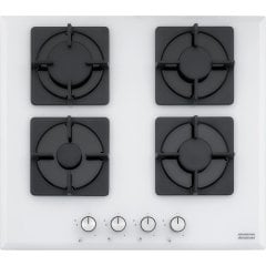 FRANKE SMART LİNEAR SQUARE FHNS 604 4G WH C WHİTE GLASS CAM OCAK