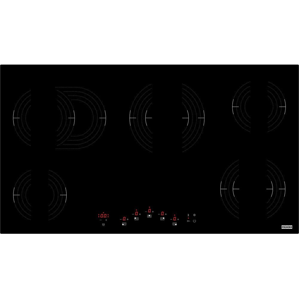 FRANKE FRSM 905 C TOD BBK SİYAH CAM ELEKTRİKLİ OCAK