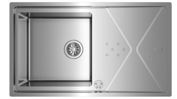 TEKA BROOKLYN 50 M-XP 1B 1D TEZGAHÜSTÜ EVİYE