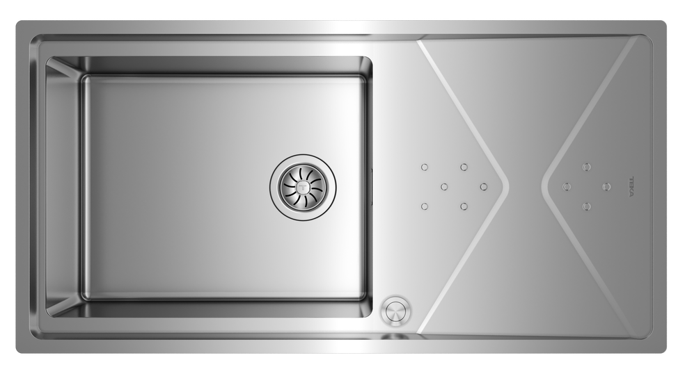 TEKA BROOKLYN 60 M-XP 1B 1D İNOX TEZGAHÜSTÜ EVİYE