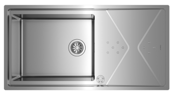 TEKA BROOKLYN 60 M-XP 1B 1D İNOX TEZGAHÜSTÜ EVİYE