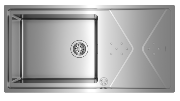 TEKA BROOKLYN 60 M-XP 1B 1D İNOX TEZGAHÜSTÜ EVİYE