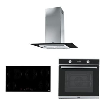 FRANKE FGL 915 I BK XS/900 ADA DAVLUMBAZ FRSM 905 C TOD BBK ELEKTRİKLİ OCAK FSM 86 H XS FIRIN ANKASTRE SET