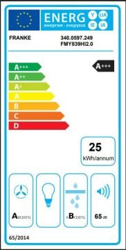 FRANKE MYTHOS FMY 839 CRİSTALLO NERO ADA TİPİ OCAK DAVLUMBAZ