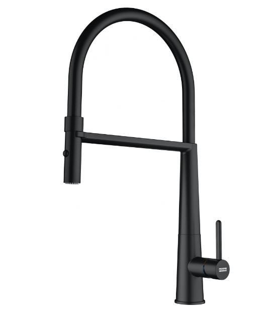 FRANKE ICON SEMİ PRO MATT BLACK DUŞLAMALI SPİRALLİ ARMATÜR