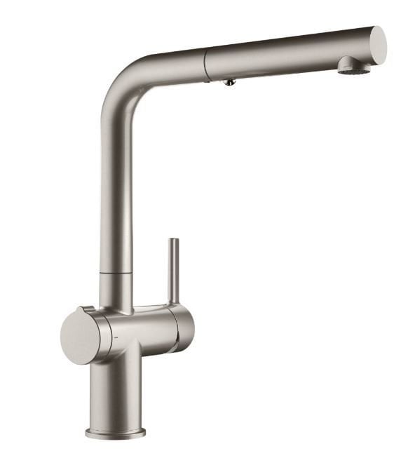 FRANKE ACTİVE TWİST DOCCİA DECOR STEEL SPİRALLİ VE DUŞLAMALI ARMATÜR