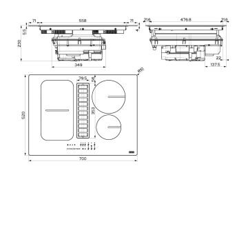FRANKE MARİS FSM 709 HI SMART 2GETHER OCAK VE DAVLUMBAZ BİR ARADA