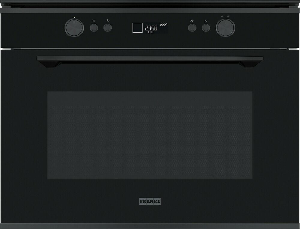FRANKE FMY 45 MW BK BLACK+BLACK FRAME MYTHOS 45 CM  KOMBİ MİKRODALGA