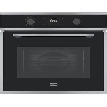 FRANKE FMA 45 MW XS BLACK GLASS/INOX  MARİS 45 CM KOMBİ MİKRODALGA