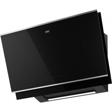FRANKE FMY 907 FM BK/XS BLACK GLASS+INOX MYTHOS PRO DUVAR TİPİ DAVLUMBAZ