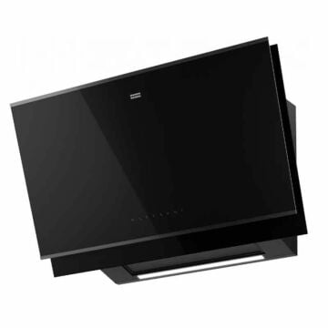 FRANKE FMY 907 FM BK/XS BLACK GLASS+BLACK MYTHOS PRO DUVAR TİPİ DAVLUMBAZ