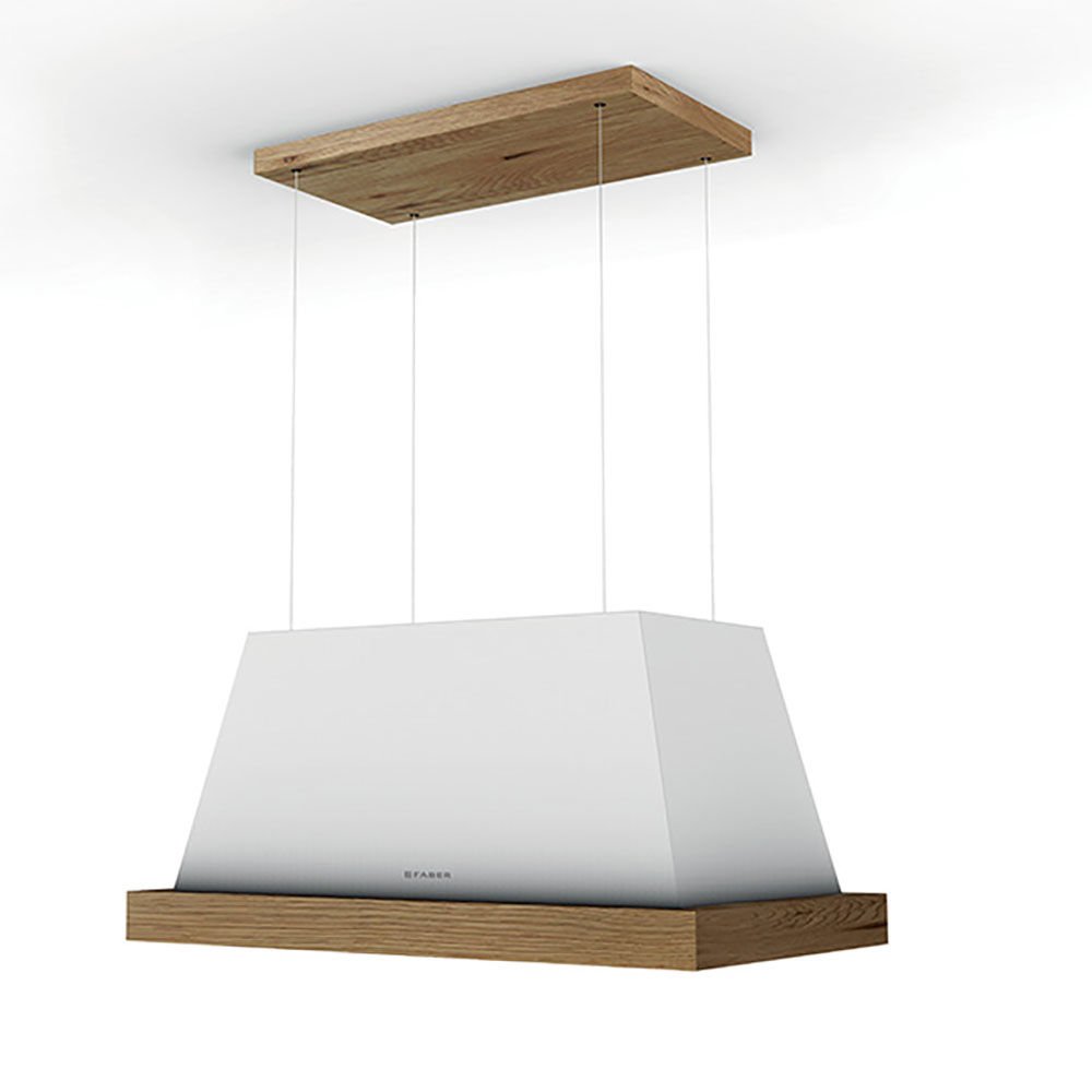 FRANKE  FABER THEA ISOLA  EV8 WH MATT F80 SC MAT BEYAZ ADA DAVLUMBAZ AHŞAP ÇERÇEVE