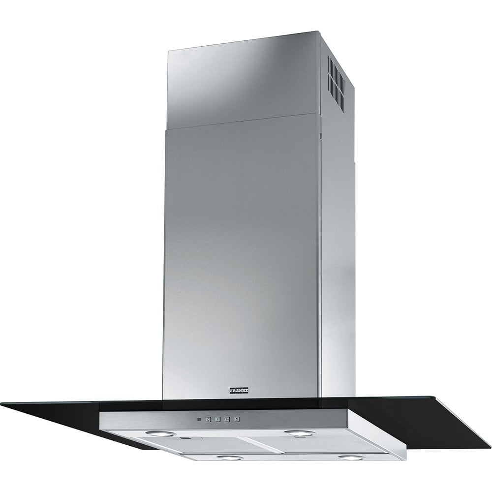 FRANKE GLASS LİNEAR FGL 915 I BK/XS PASLANMAZ ÇELİK - CAM ADA TİPİ DAVLUMBAZ