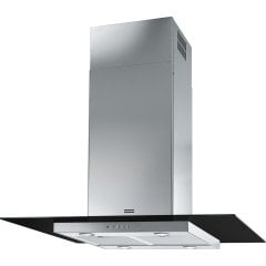 FRANKE GLASS LİNEAR FGL 915 I BK/XS PASLANMAZ ÇELİK - CAM ADA TİPİ DAVLUMBAZ