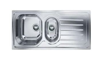 FRANKE ONDA LİNE OLX 651 PASLANMAZ ÇELİK SAĞ DAMLALIKLI EVYE