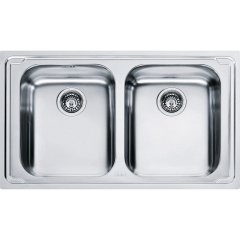 TEŞHİR FRANKE LOGİCA LİNE LLX 620-L PASLANMAZ ÇELİK 2 GÖZLÜ EVYE