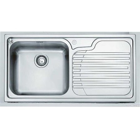 FRANKE GALASSİA GAX 611 PASLANMAZ ÇELİK SAĞ DAMLALIKLI EVYE