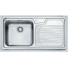 FRANKE GALASSİA GAX 611 PASLANMAZ ÇELİK SAĞ DAMLALIKLI EVYE