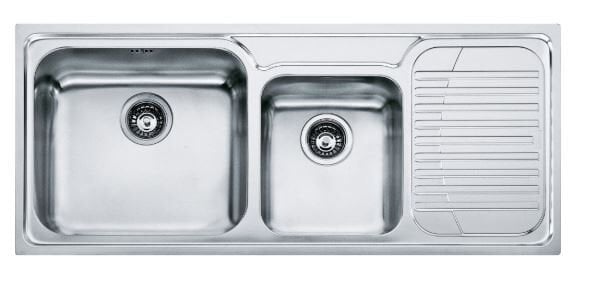 FRANKE GALASSİA GAX 621 PASLANMAZ ÇELİK SAĞ DAMLALIKLI EVYE