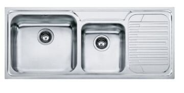 FRANKE GALASSİA GAX 621 PASLANMAZ ÇELİK SAĞ DAMLALIKLI EVYE