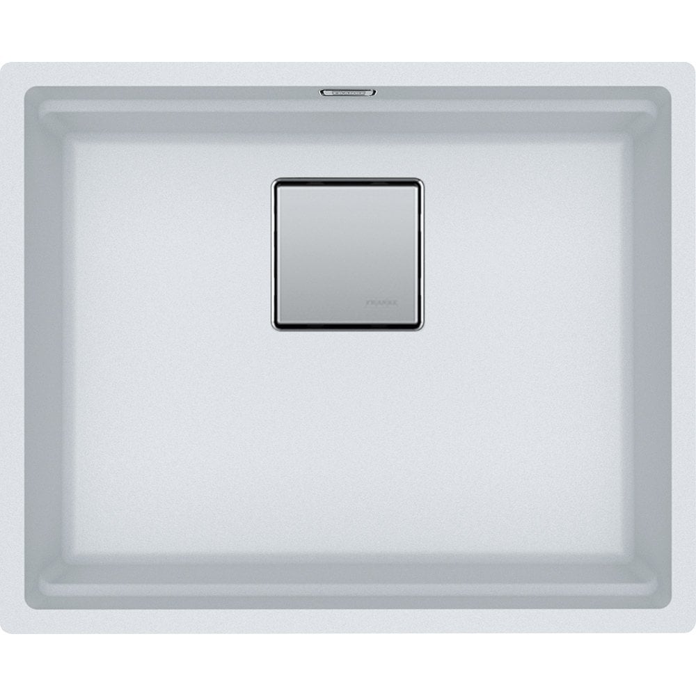 FRANKE KUBUS 2 KNG 110-52 GRANİT BİANCO TEZGAH ALTI EVYE