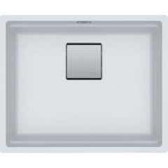 FRANKE KUBUS 2 KNG 110-52 GRANİT BİANCO TEZGAH ALTI EVYE