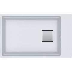 FRANKE KUBUS 2 KNG 110-62 GRANİT BİANCO TEZGAH ALTI EVYE