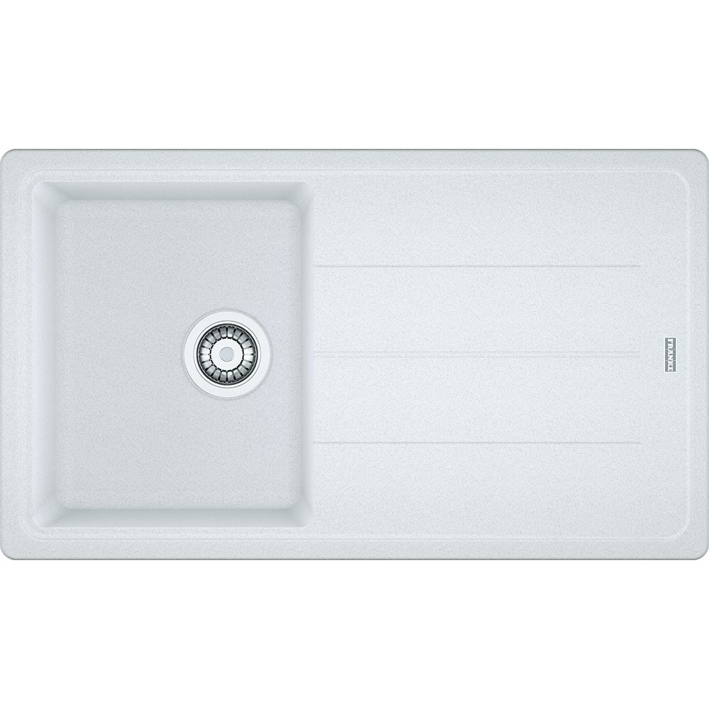 FRANKE BASİS BFG 611-86 GRANİT BİANCO EVYE