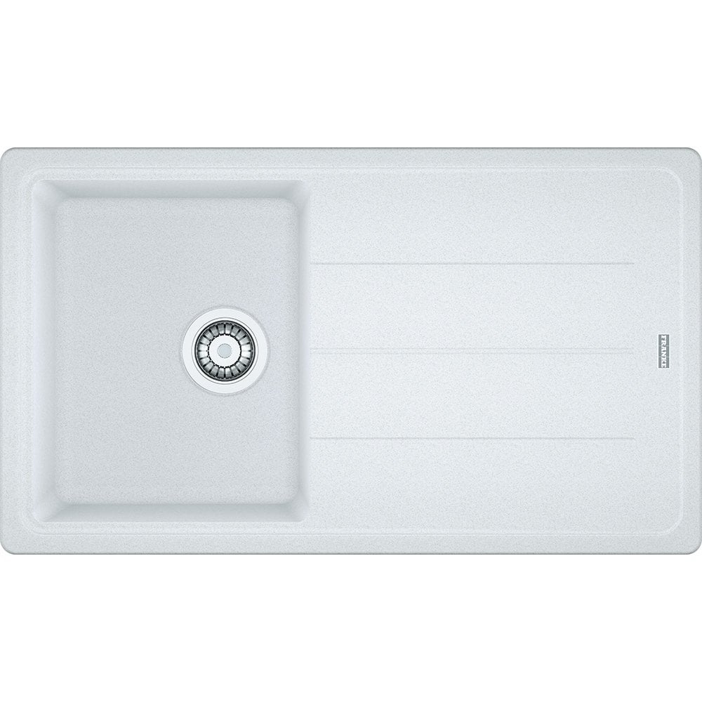 FRANKE BASİS BFG 611-86 GRANİT BİANCO EVYE