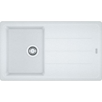 FRANKE BASİS BFG 611-86 GRANİT BİANCO EVYE