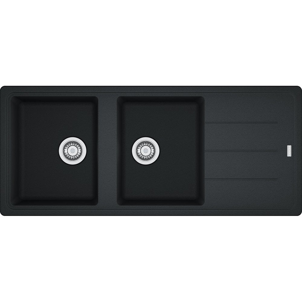 FRANKE BASİS BFG 621 2 GÖZLÜ GRANİT NERO EVYE