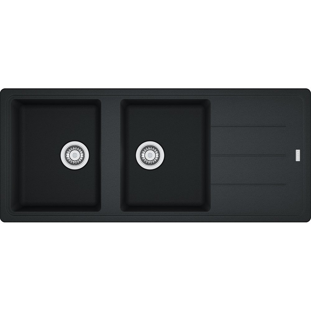 FRANKE BASİS BFG 621 2 GÖZLÜ GRANİT NERO EVYE