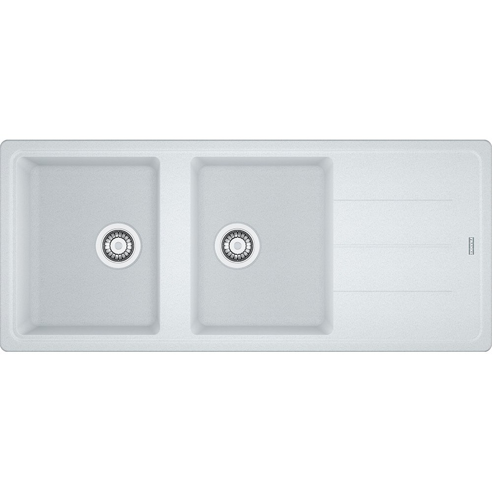 FRANKE BASİS BFG 621 2 GÖZLÜ GRANİT BİANCO EVYE
