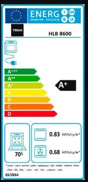 TEKA HLB 860 LB LONDON BRİCK ANKASTRE FIRIN 111000014