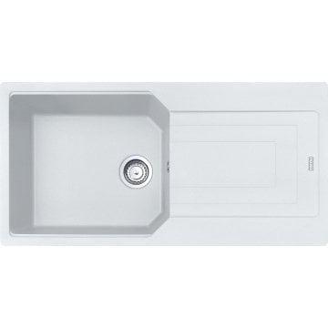 FRANKE URBAN UBG 611-100 GRANİT BİANCO TEZGAH ÜSTÜ EVYE