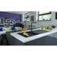 FRANKE URBAN UBG 611-100 FRAGRANİTE STONE GREY TEZGAH ÜSTÜ EVYE