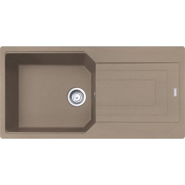 FRANKE URBAN UBG 611-100 FRAGRANİTE OYSTER TEZGAH ÜSTÜ EVYE