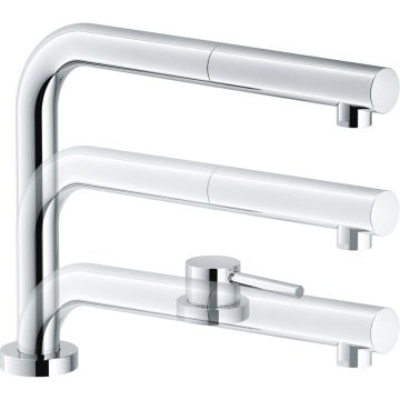 FRANKE NEPTUNE STYLE WİNDOW SPİRALSİZ KROM PENCERE ÖNÜ ARMATÜR