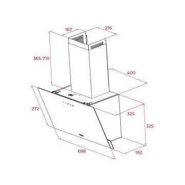 TEKA DVN 74030 TTC DUVAR TİPİ DAVLUMBAZ