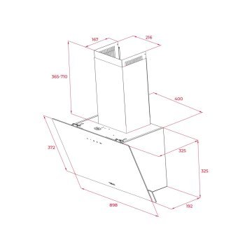 TEKA DVN 94030 TTC DUVAR TİPİ DAVLUMBAZ