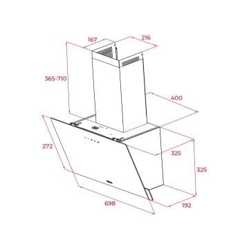 TEKA DVN 74030 TTC DUVAR TİPİ DAVLUMBAZ