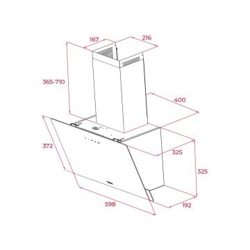 TEKA DVN 64030 TTC DUVAR TİPİ DAVLUMBAZ
