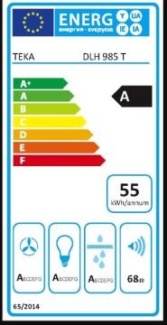 TEKA PERFECT A4 DLH 985 T ULTRASLİM DUVAR TİPİ DAVLUMBAZ
