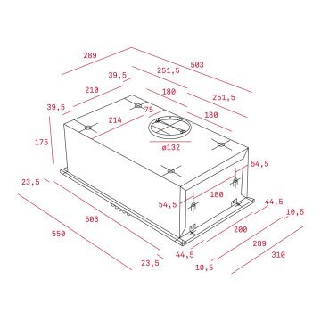 TEKA GFH 55 CANOPY ASPİRATÖR GFH 55