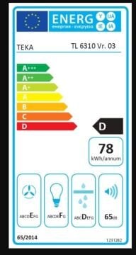 TEKA TL 6310 SÜRGÜLÜ ASPİRATÖR TL 6310